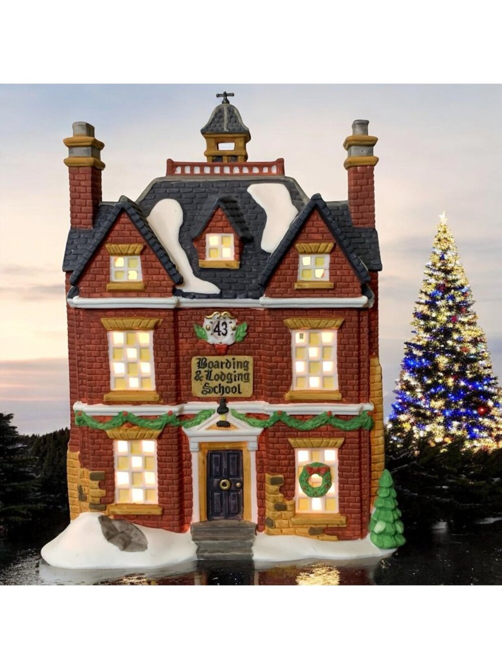 Dept 56 Boarding & Lodging School Christmas Carol 150th Anniversary Edition 1993